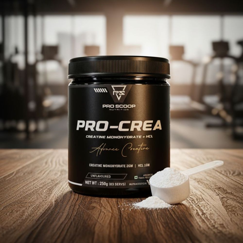 Pro Scoop Nutrition Pro-Crea Creatine Monohydrate | 250g | 83 Servings | Unflavored